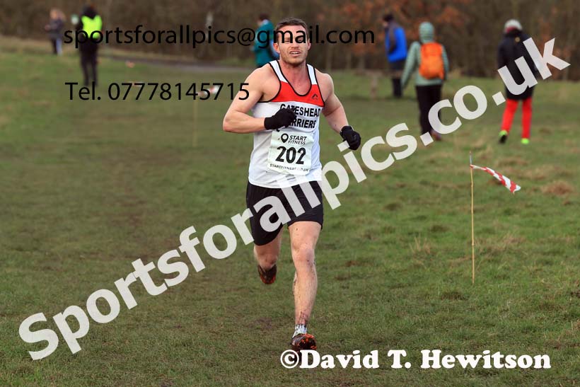 Mens 35 to 64, 2024 NEMAA Cross Country Champs., Wallsend. Photo: David T. Hewitson/Sports for All Pics